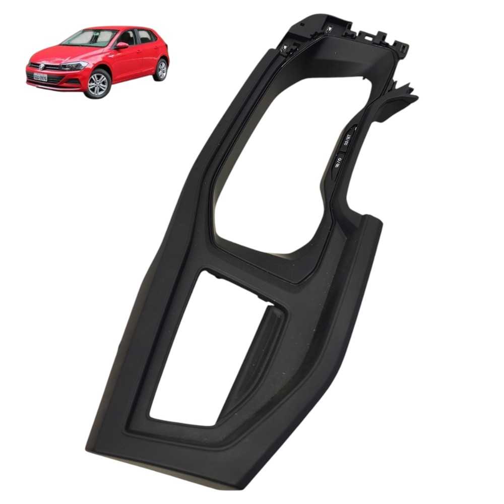 Moldura painel instrumentos VW Polo Virtus 2018 2019 2020 21 1