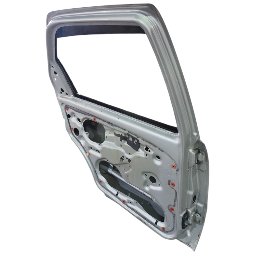 Porta Traseira Esquerda Fiat Palio 2011 2010 2009 08 Detalhe Traseira Esquerdo Prata 6