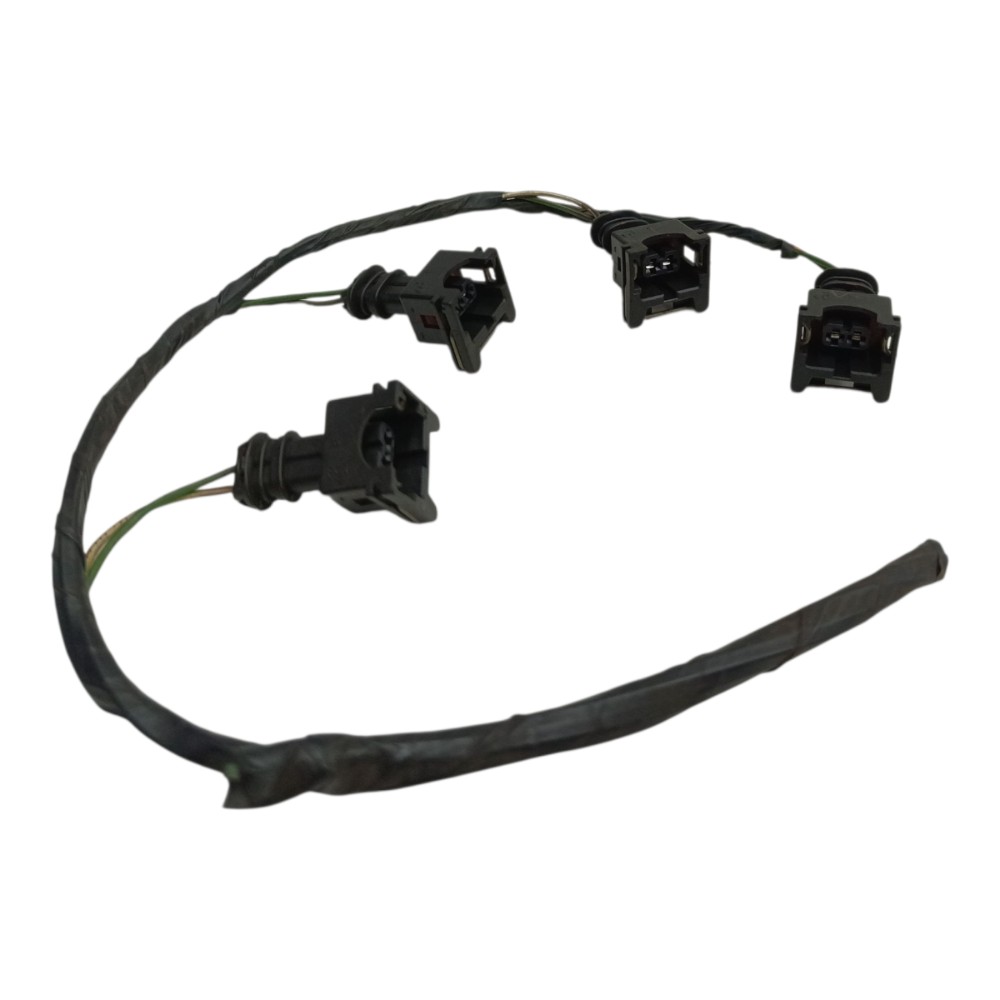 Jogo plug conector bico injeto Renault Sandero 1.6 8v 2013 3