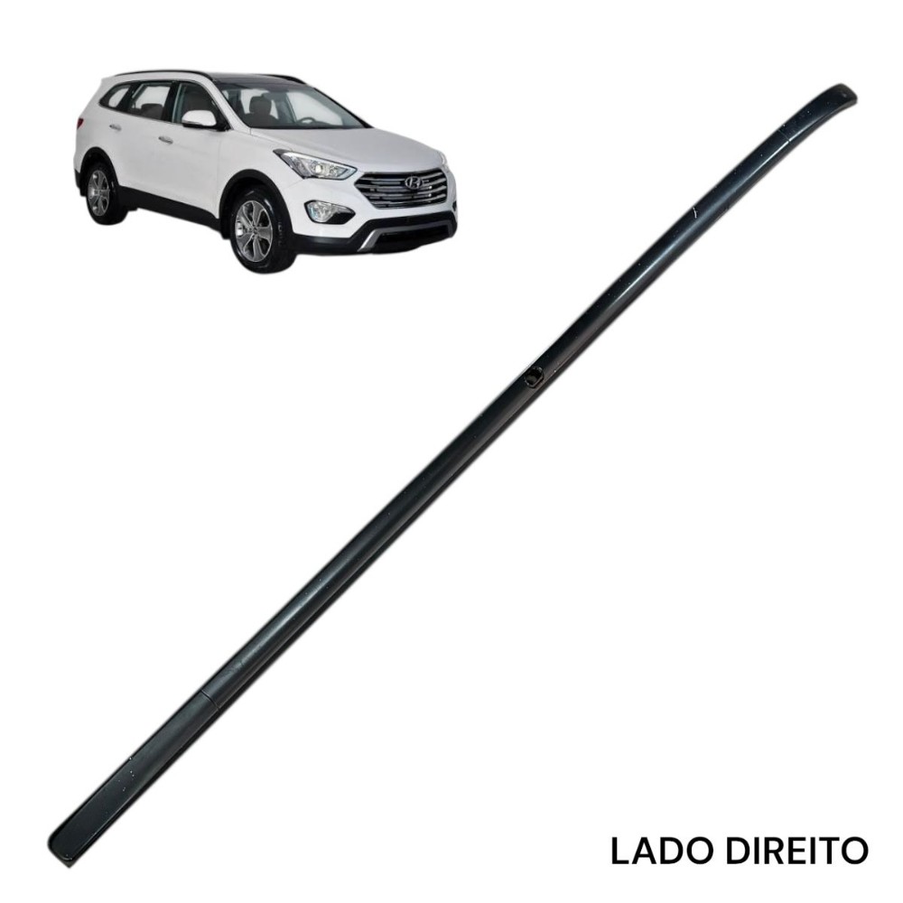 Rack teto lado direito Hyundai Santa Fé 2014 2015 2016 2017 1