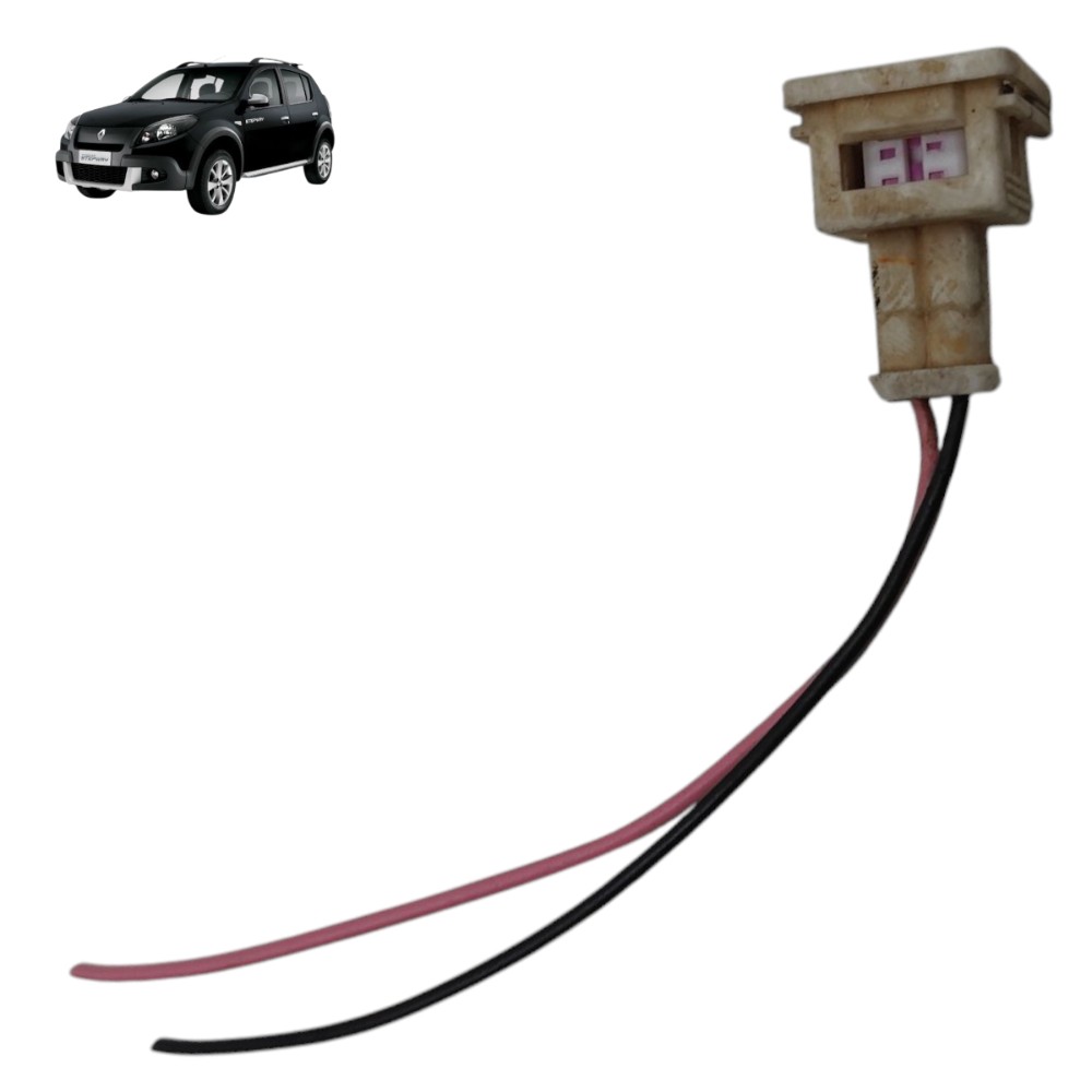 Plug conector buzina Renault Sandero Logan 2012 2013 2014 1