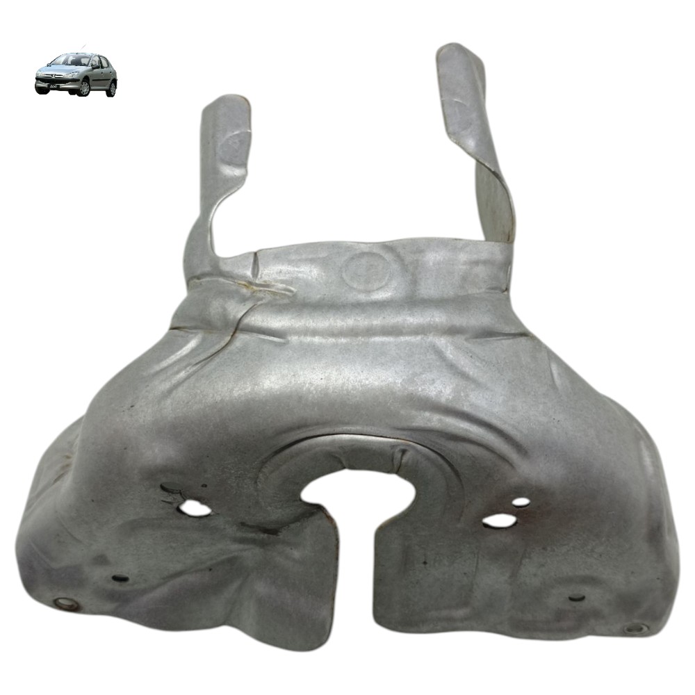 Protetor Térmico Coletor Escape Peugeot 206 207 1.4 2008 09 1
