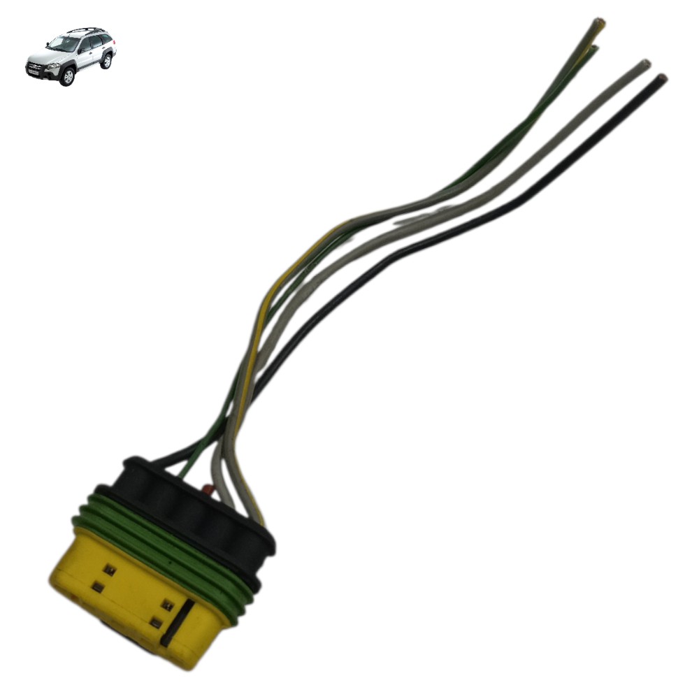 Plug  motor limpador parabrisa Fiat Palio adventure 2010 11