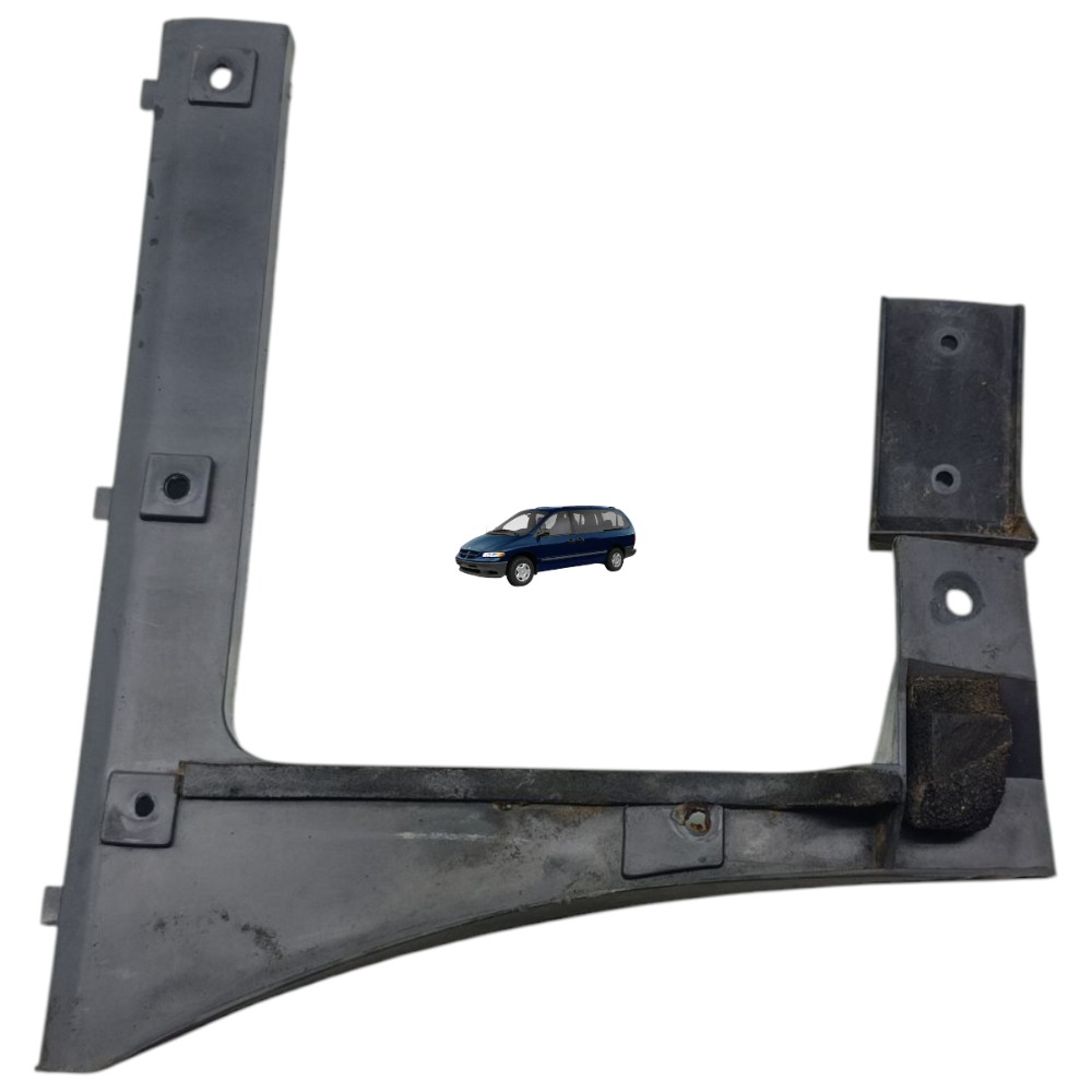 Guia Parachoque Traseiro Lado Direito Grand Caravan 1999 00 1