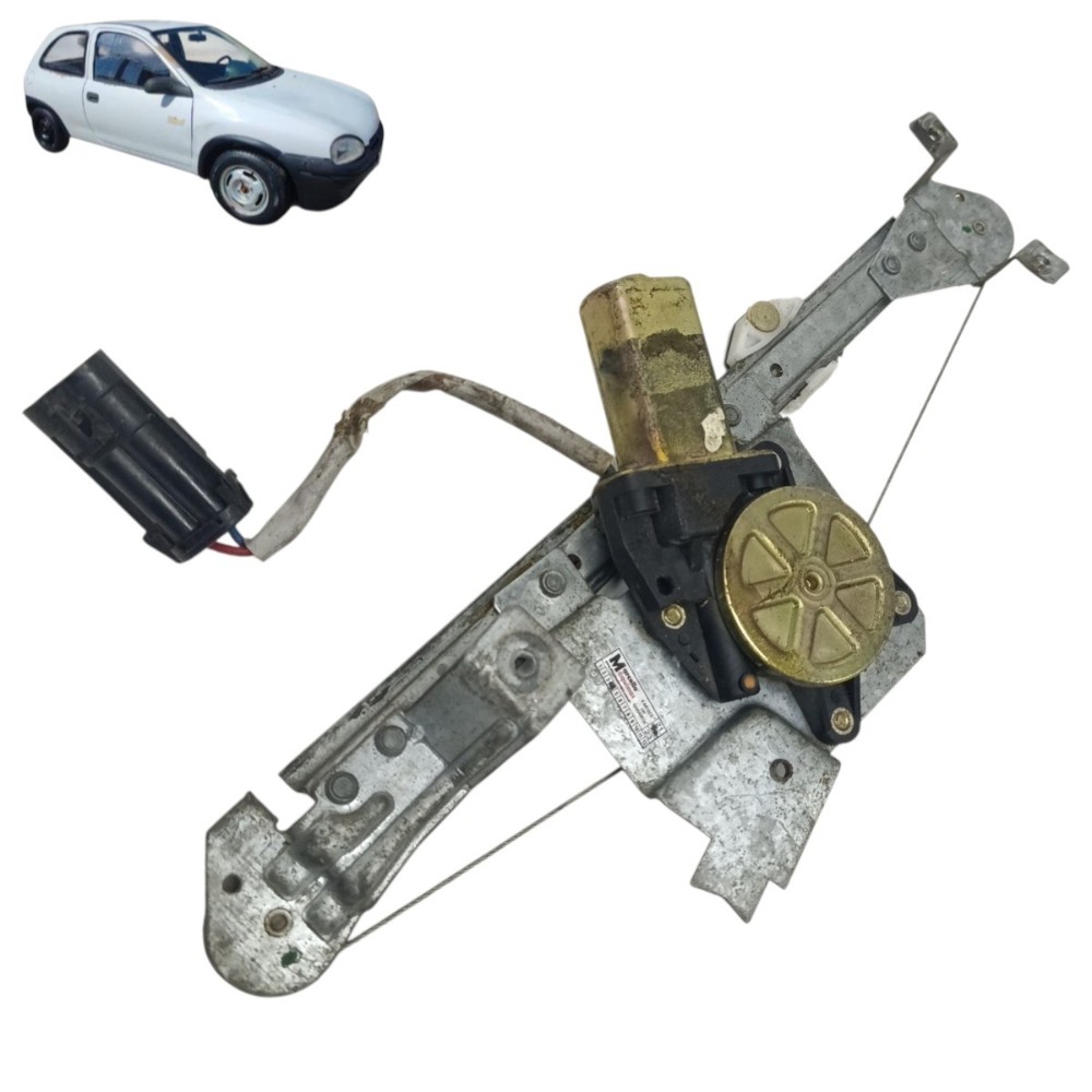 Máquina Vidro Traseira Esquerda Gm Corsa 1997 Até 2001