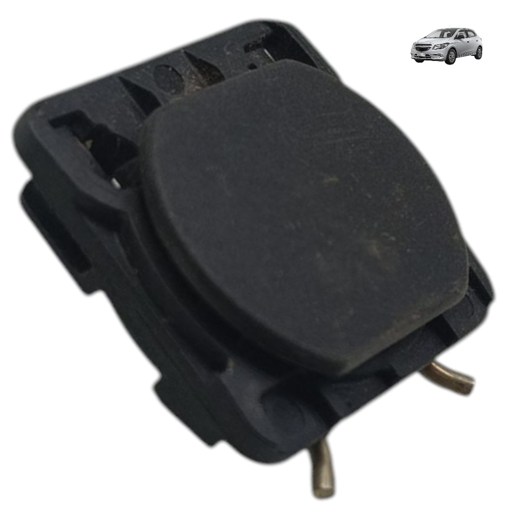 Tapa Buraco Maçaneta Porta Dianteira Direita Gm Onix 2013 19 Preto Dianteira