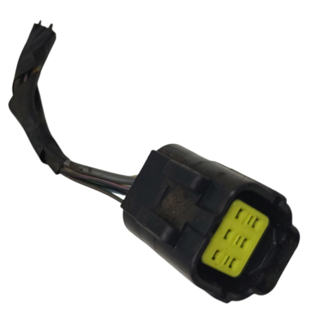 Plug conector fechadura dianteira esquerda fiat idea 2012 13 3