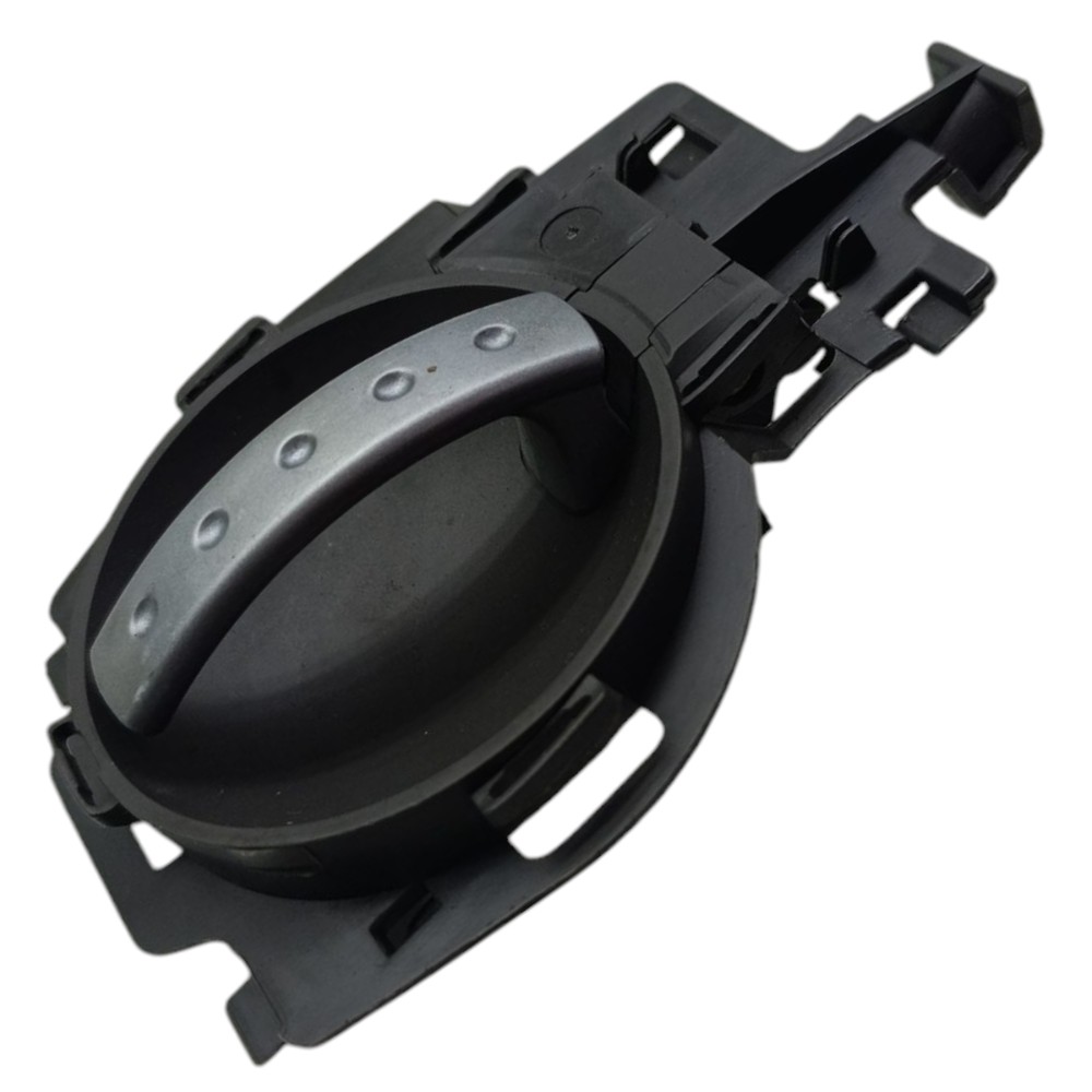 Maçaneta Interna Lado Direito Citroen C3 2004 2005 2006 2007 Prata Dianteira/traseira 3