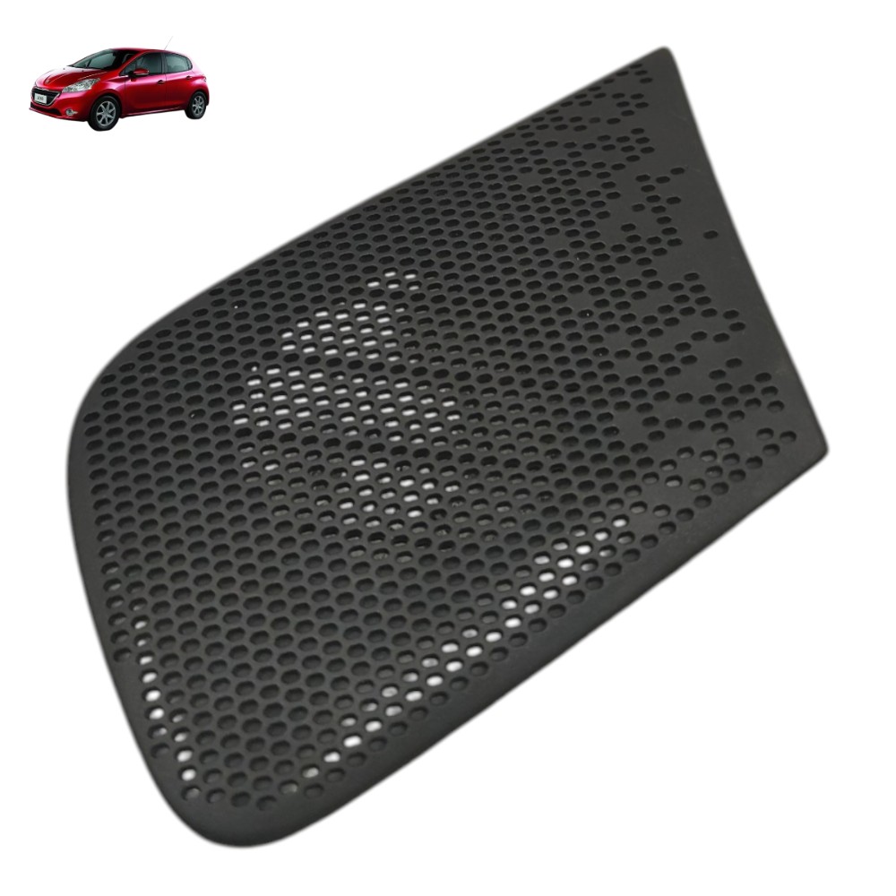 Tela Tweeter Dianteiro Esquerdo Peugeot 208 2014 2015 2016 Preto