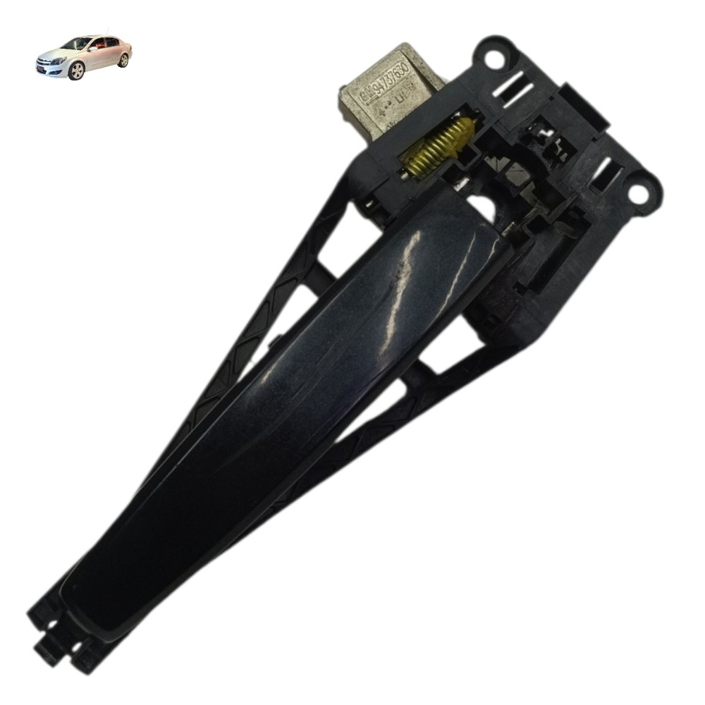 Maçaneta Externa Traseira Esquerda Gm Vectra Gt 2011 2010 Preto Traseira 3