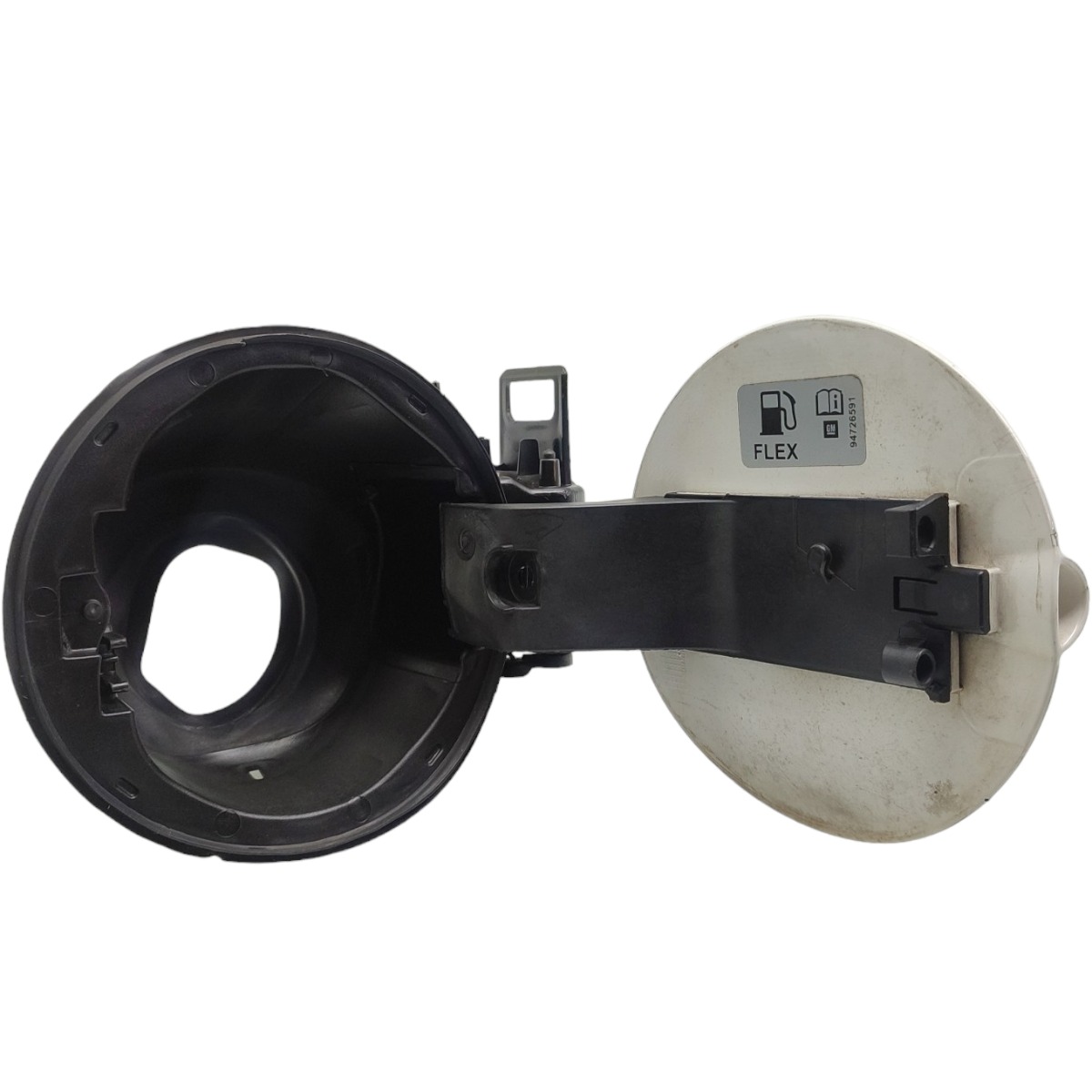 Portinhola Tanque Combustível Gm Onix 2014 2015 2016 2017 Branco 3