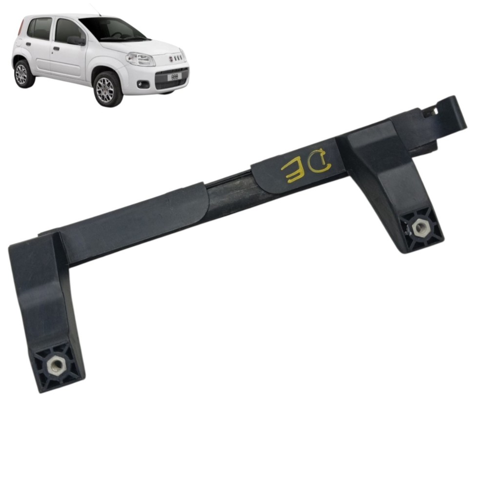Guia vidro dianteira esquerda fiat uno Vivace 2012 2013 2014