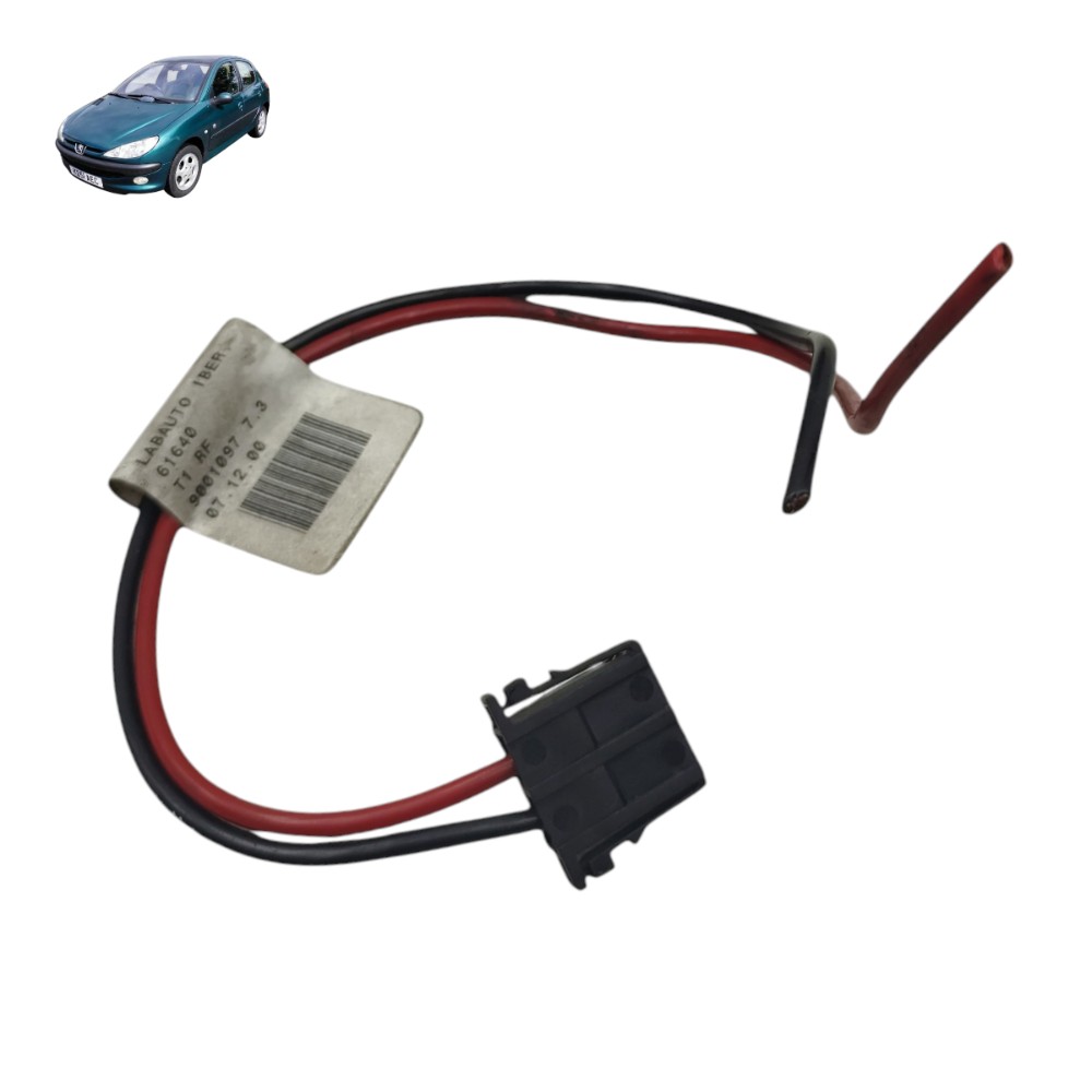 Plug motor ventilador caixa ar Peugeot 206 2001 2002 2003 04 1