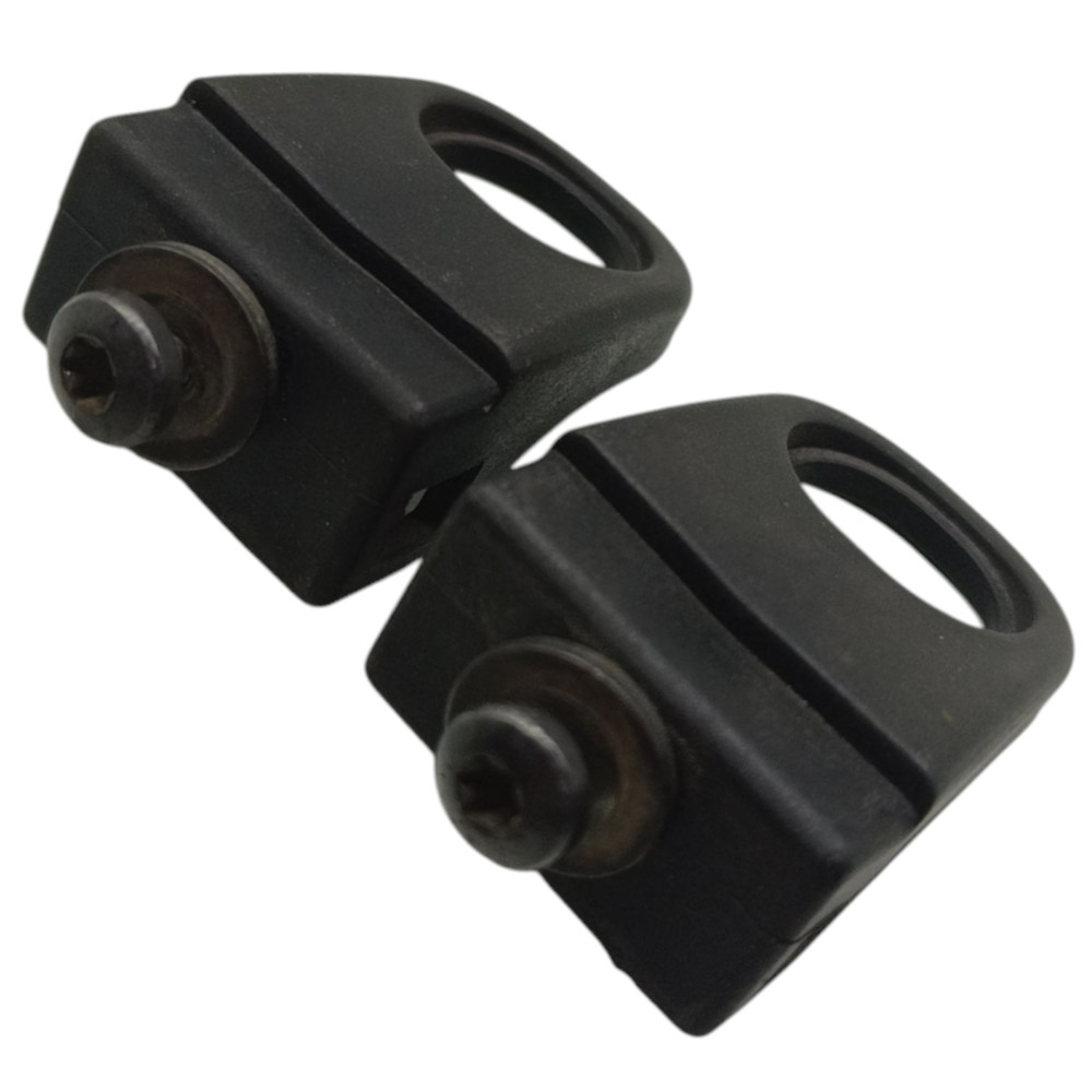 Par Suporte Superior Radiador Peugeot 206 207 1.4 2008 2009 Preto 2