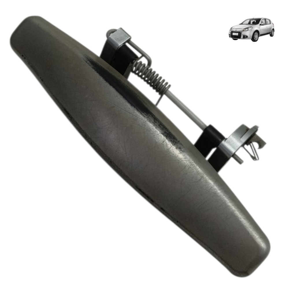 Maçaneta externa traseira esquerda Renault Sandero 2012 2013 1