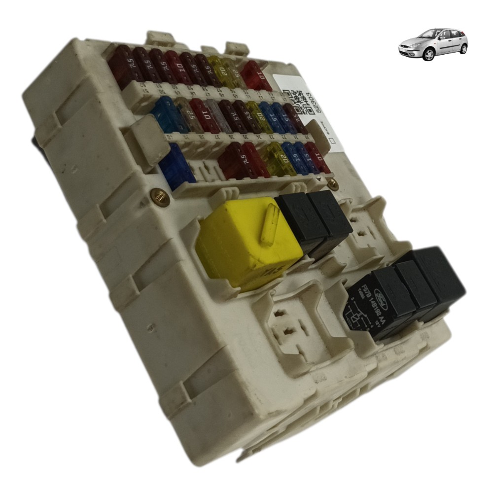 Caixa fusível interna Ford Focus 1.6 Zetec Rocam 2006 2007 1