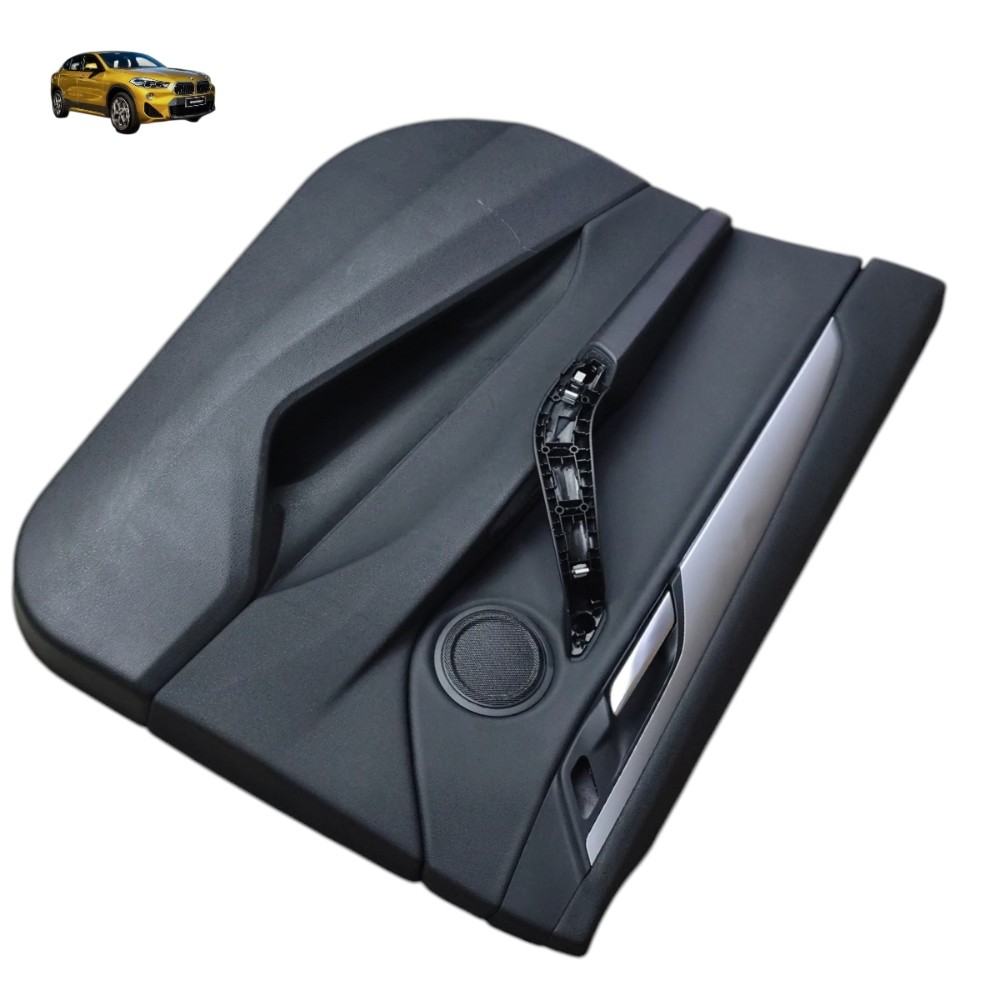 Forro Porta Dianteira Esquerda Bmw X2 F39 2018 2019 Com Led Preto 1