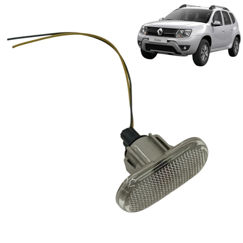 Luz seta pisca paralama Renault Duster 2017 2018 2019 2020