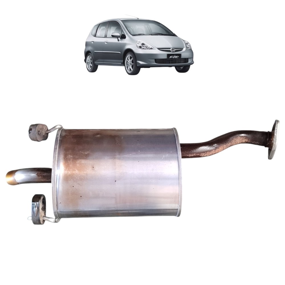 Silencioso Escapamento Honda Fit 1.5 2004 2005 2006 2007 08 1
