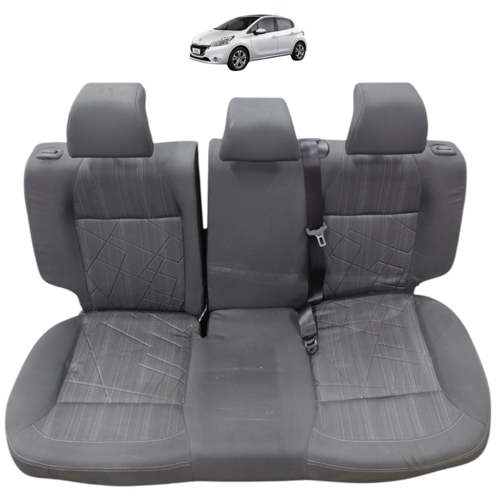 Banco encosto tecido traseiro Peugeot 208 2014 2015 2016 17 1