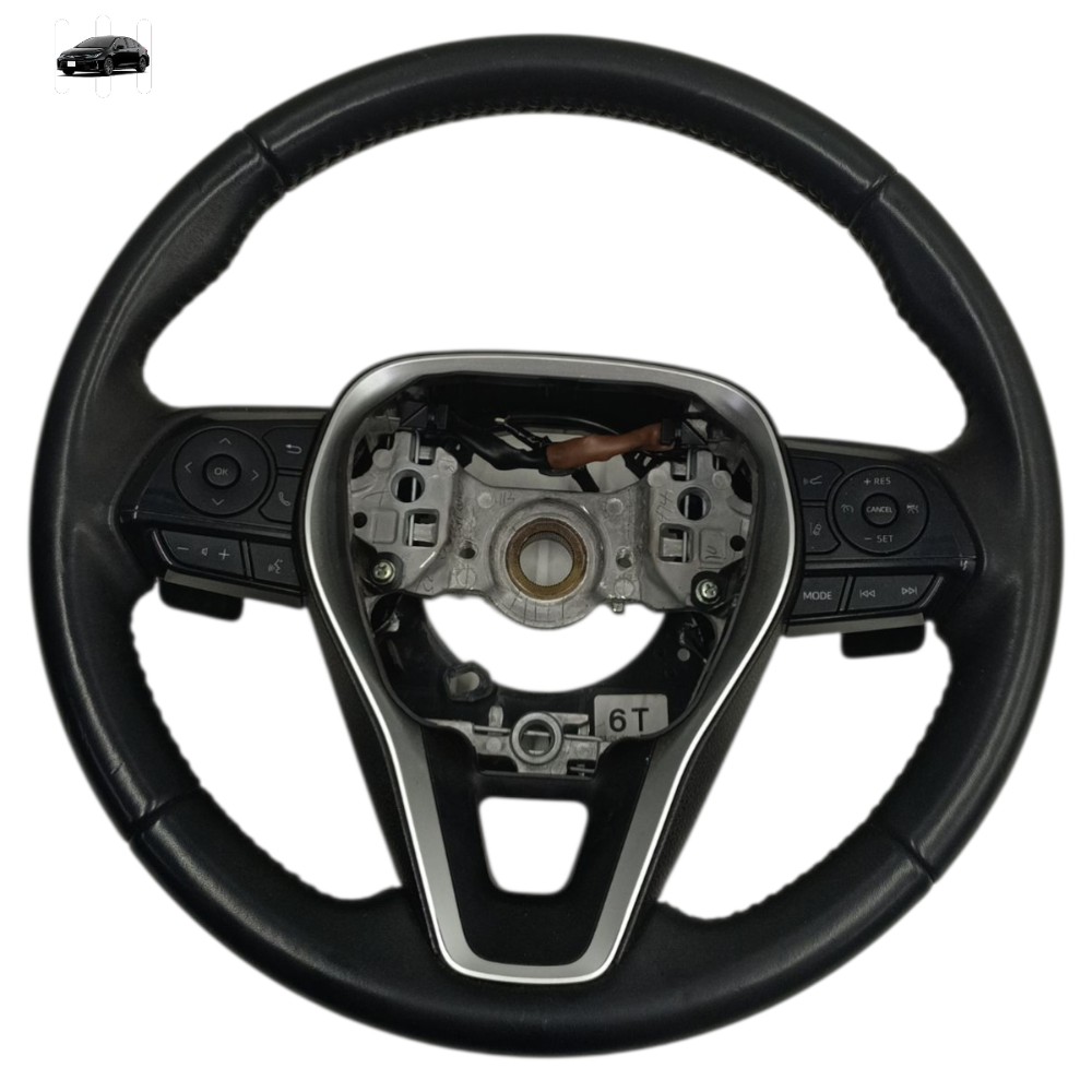 Volante Direção Com Comandos Borboleta Toyota Corolla 2023 – Preto