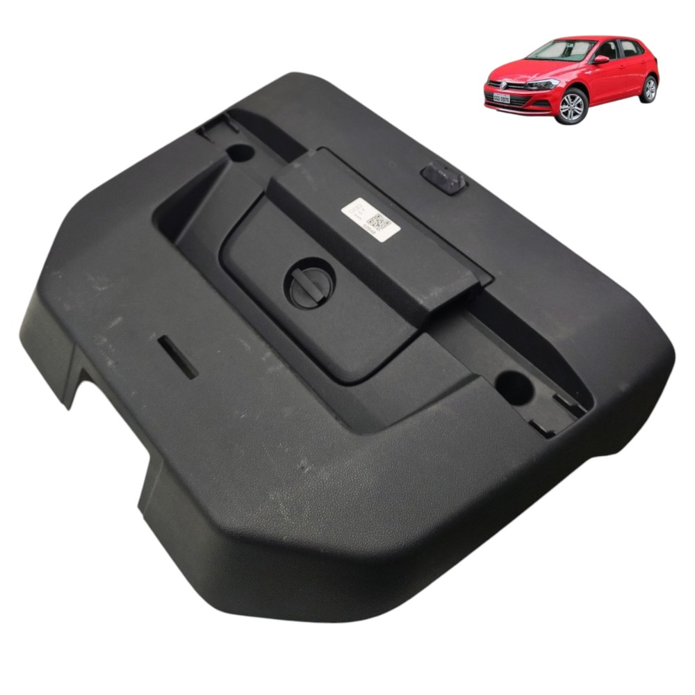 Acabamento interno tampa traseira vw polo 2018 2019 2020 21 1