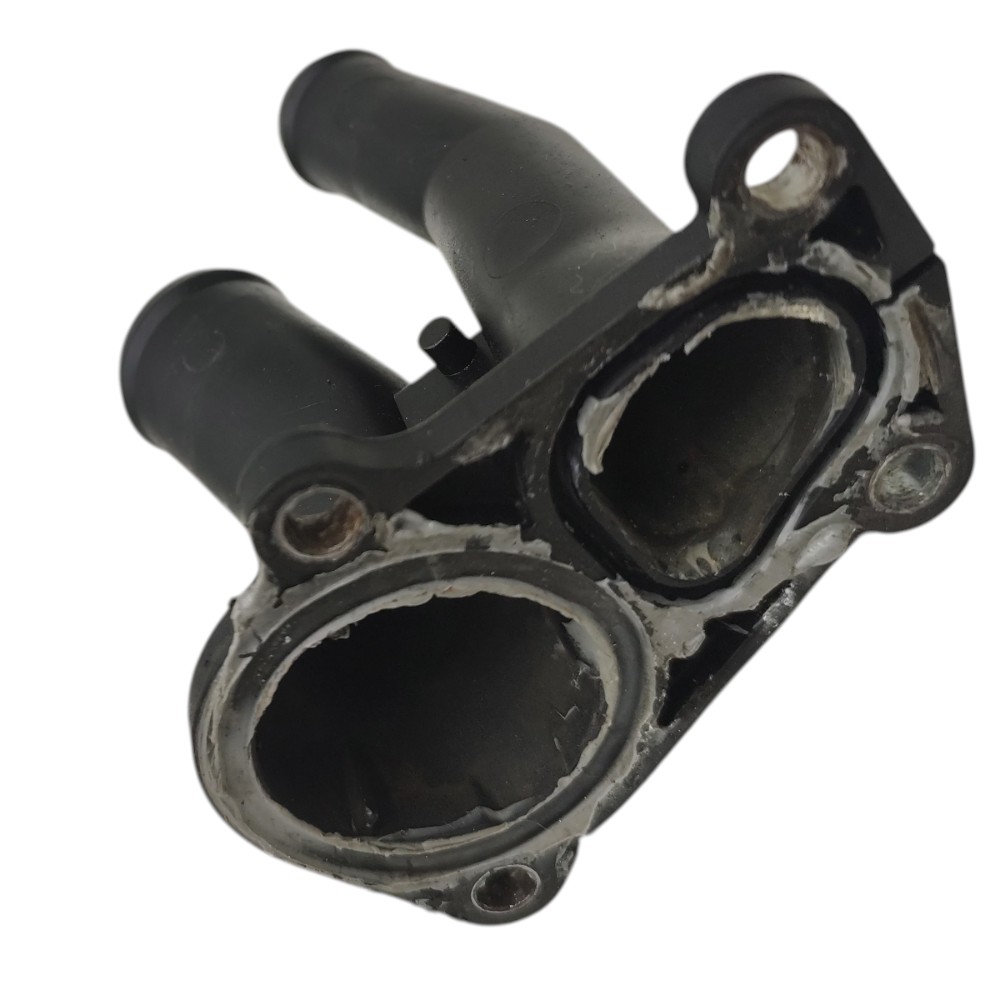 Flange cavalete água motor ford new fiesta 1.6 sigma 2014 15 4