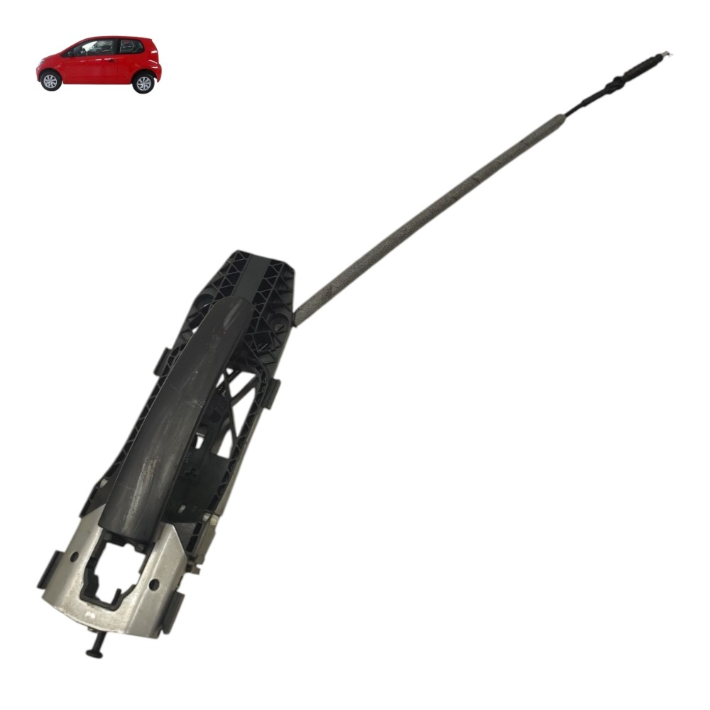 Maçaneta Externa Direita Vw Up 2014 2015 2016 2017 Preto Dianteira 1