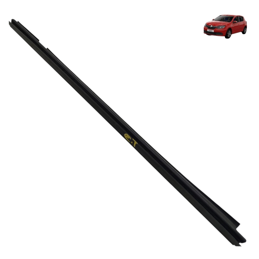 Pestana Interna Traseira Esquerda Renault Sandero 2016 Preto 1