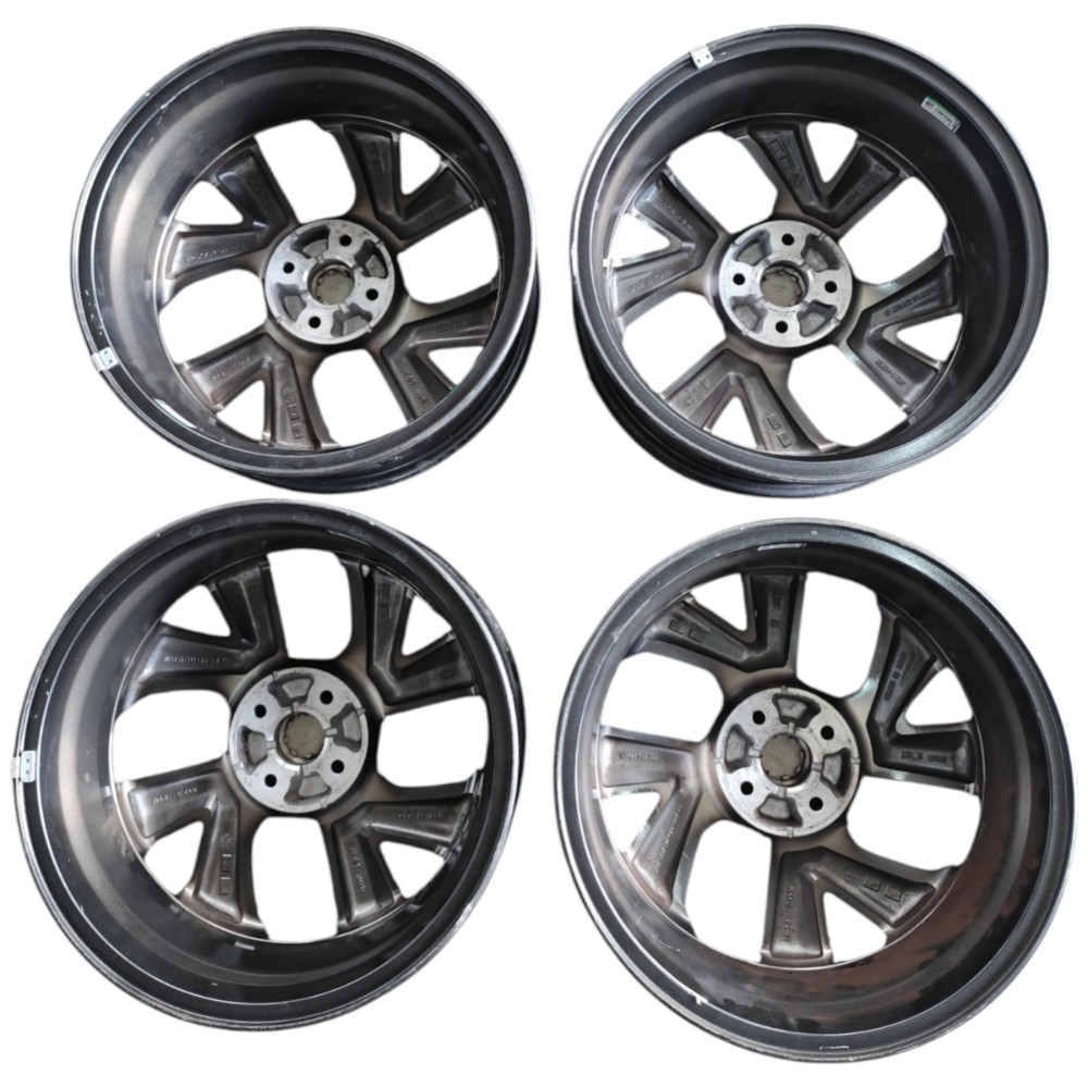 Jogo Roda Aro 17 4×100 Kia Stonic 2022 2023 2025 Cinza 10