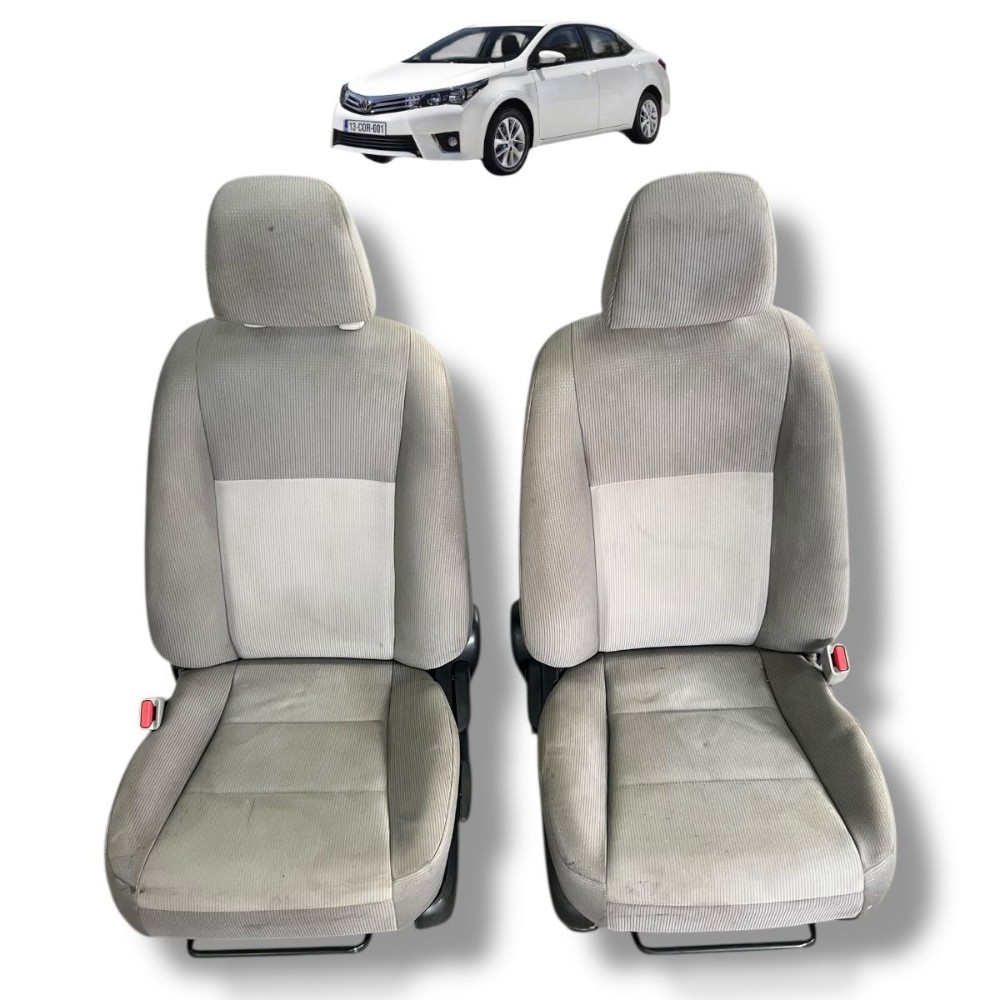 Par banco dianteiro tecido Toyota Corolla 2015 2016 2017 18 1