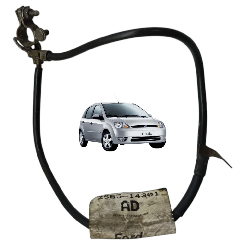Cabo Polo Negativo Bateria Ford Fiesta 1.0 Zetec 2003 2004 1