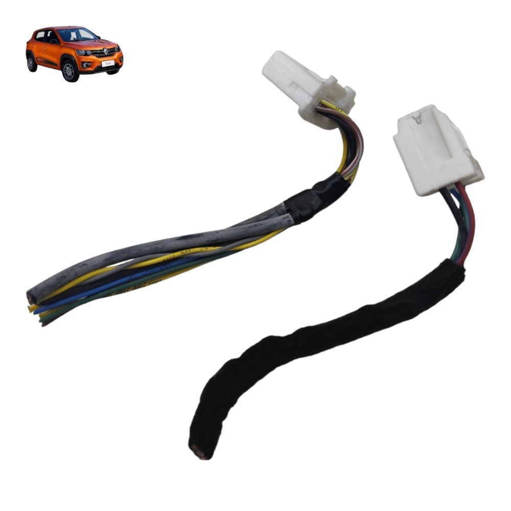 Par Plug Conector Tela Multimídia Renault Kwid 2017 2018