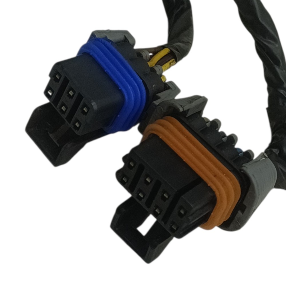Par Plug Conector Fechadura Dianteira Esquerda Vectra 2011 2