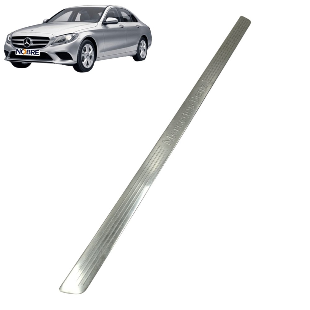 Soleira cromada esquerda Mercedes c180 coupê 2012 2011 2010