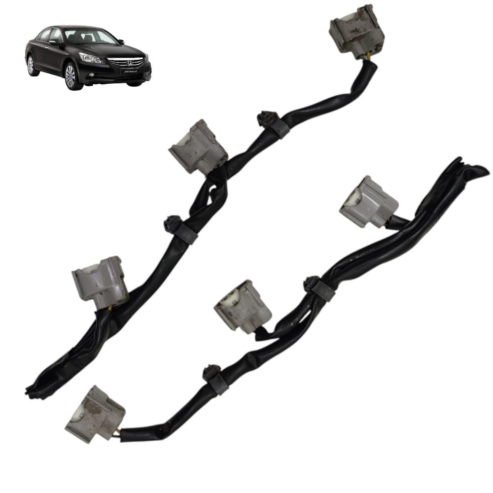 Par Conector Chicote Bico Injetor Honda Accord 3.5 V6 2011 1