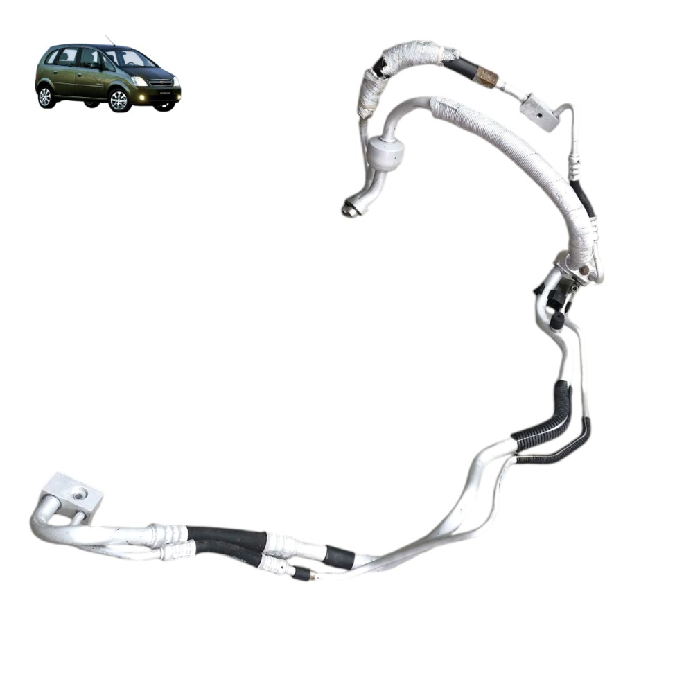 Mangueira tubo ar condicionado superior Gm Meriva 2008 2012 1