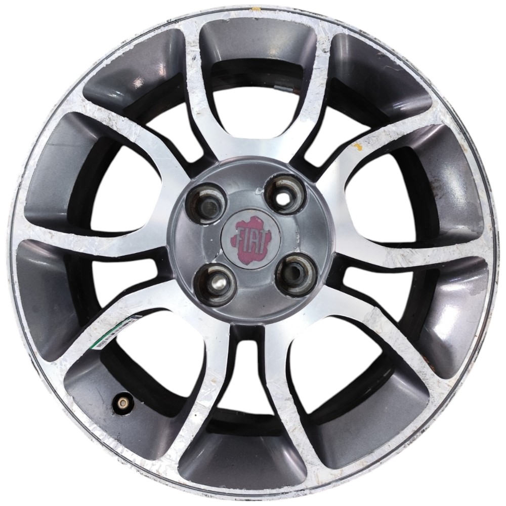 Jogo Roda Aro 15 4×98 Fiat Uno Sporting Palio Mobi Reformar Grafite 5