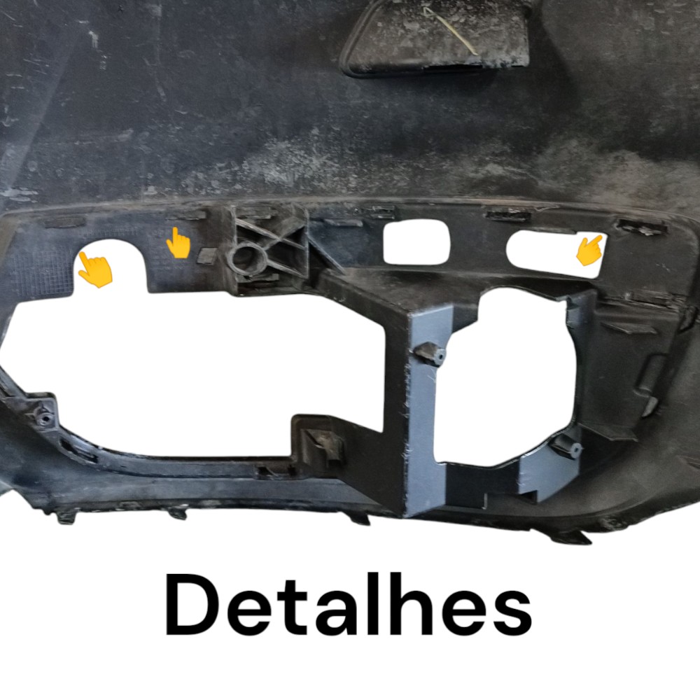 Parachoque Dianteiro Lado Direito Audi Q3 2013 2014 2015  Preto 8