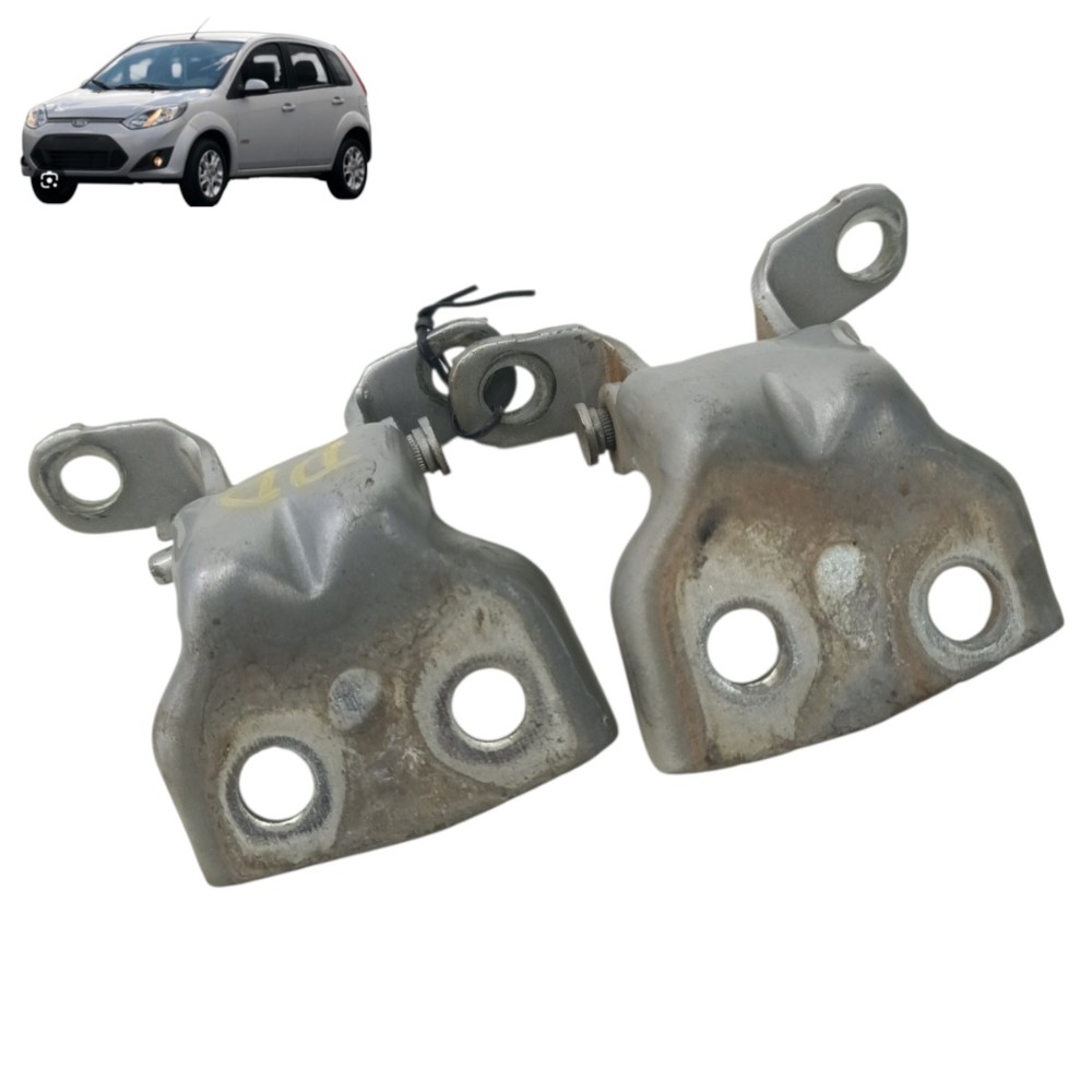 Par dobradiça porta dianteira direita Ford Fiesta 2007 2014