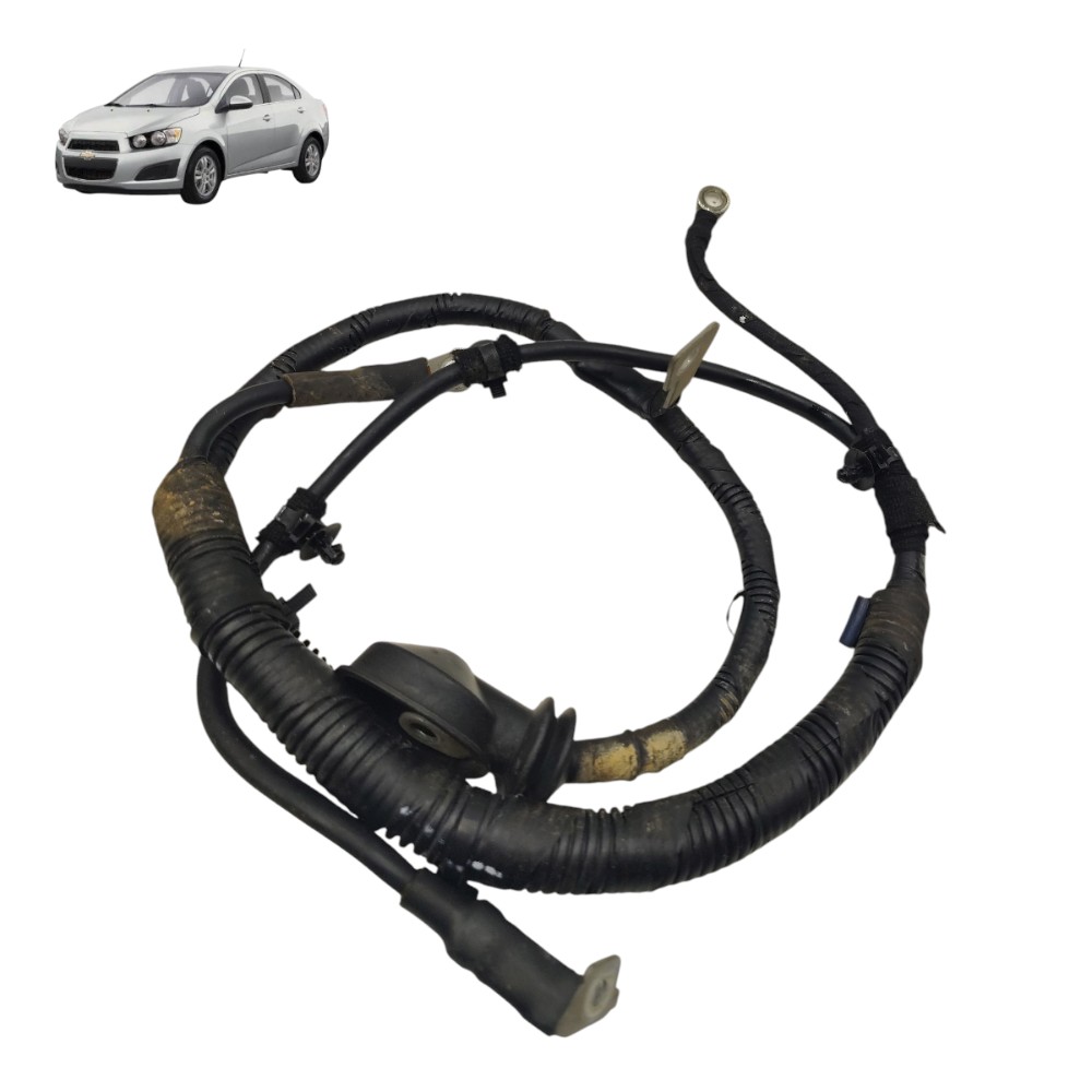 Cabo positivo arranque alternador compressor gm sonic 2014