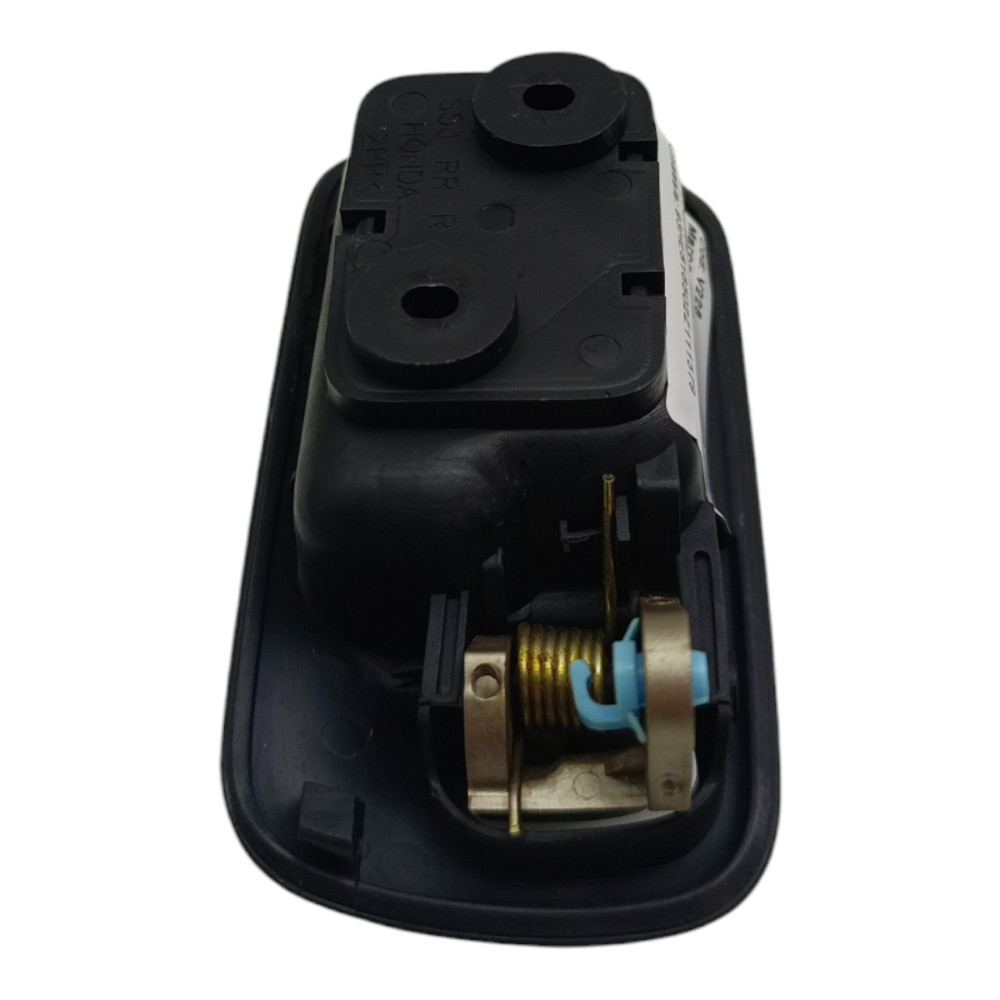 Maçaneta Interna Traseira Direita Honda Civic G7 2001 2002 Preto Traseira 3