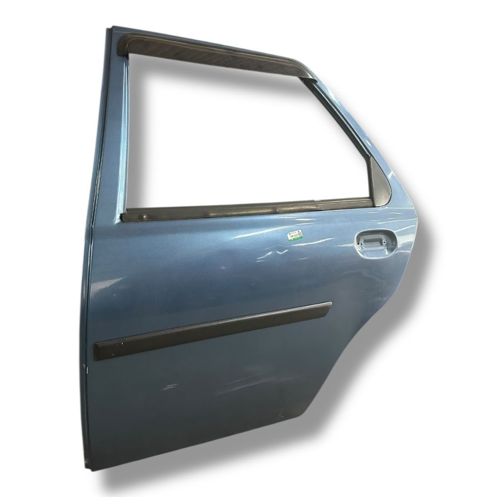 Porta Traseira Esquerda Ford Fiesta 1997 1998 1999 2000 2003 Traseira Esquerdo Azul 3