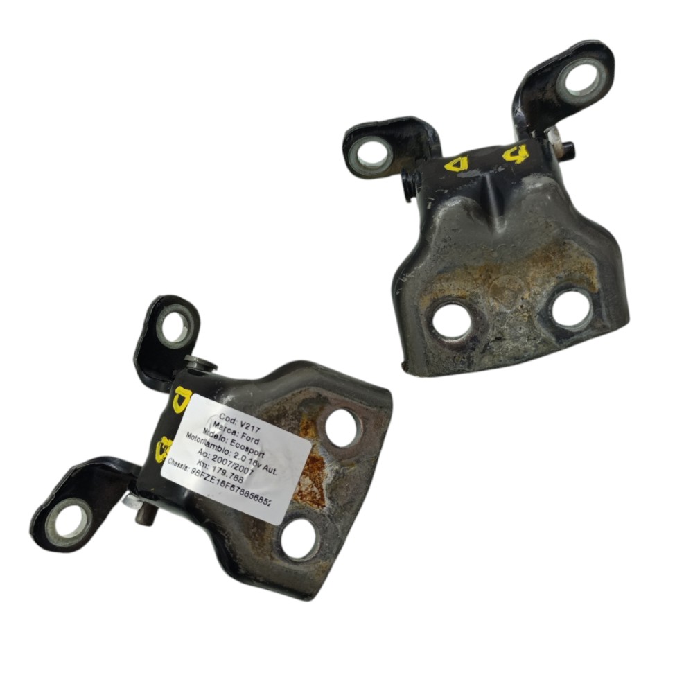 Par Dobradiça Porta Dianteira Direita Ford Ecosport 2007 3
