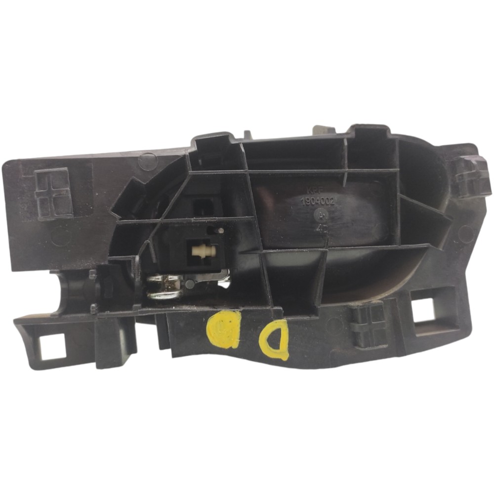 Maçaneta Interna Lado Direito Citroen C3 Aircross 2011 2012 Preto Dianteira 3
