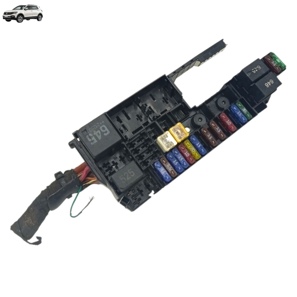 Caixa fusível relé VW Tcross 1.0 tsi 2024 2023 2022 2021