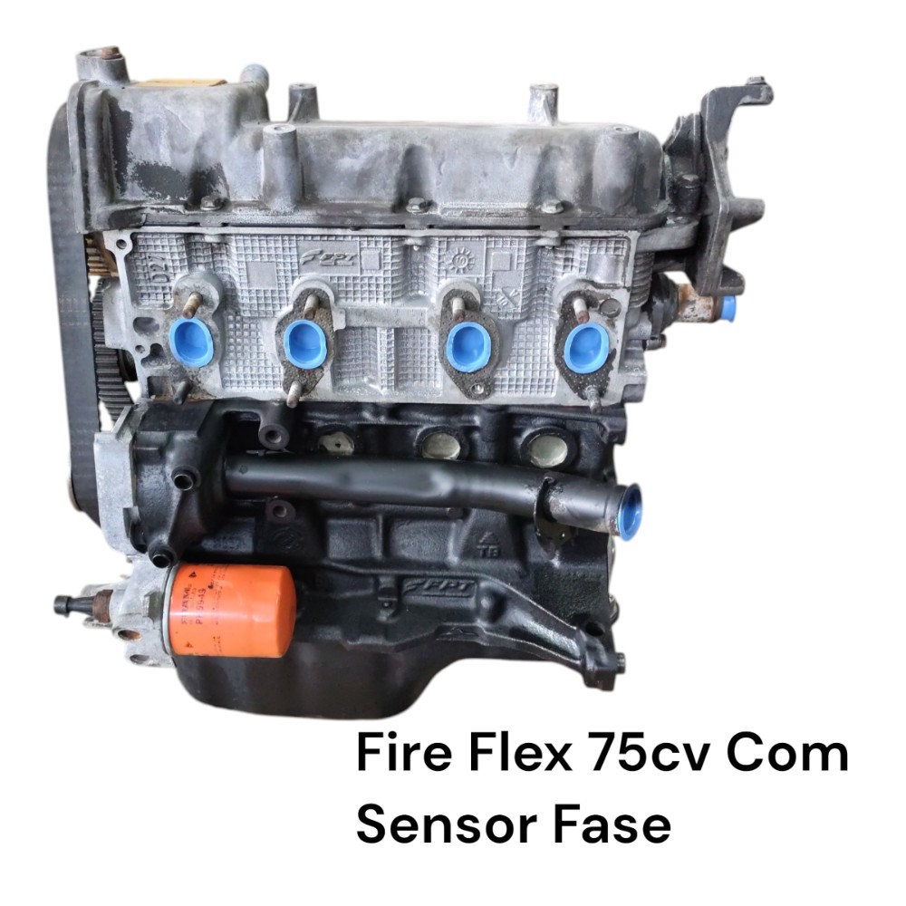 Motor Parcial Fiat Siena Palio Uno 1.0 8v Fire Com Fase 2010 1
