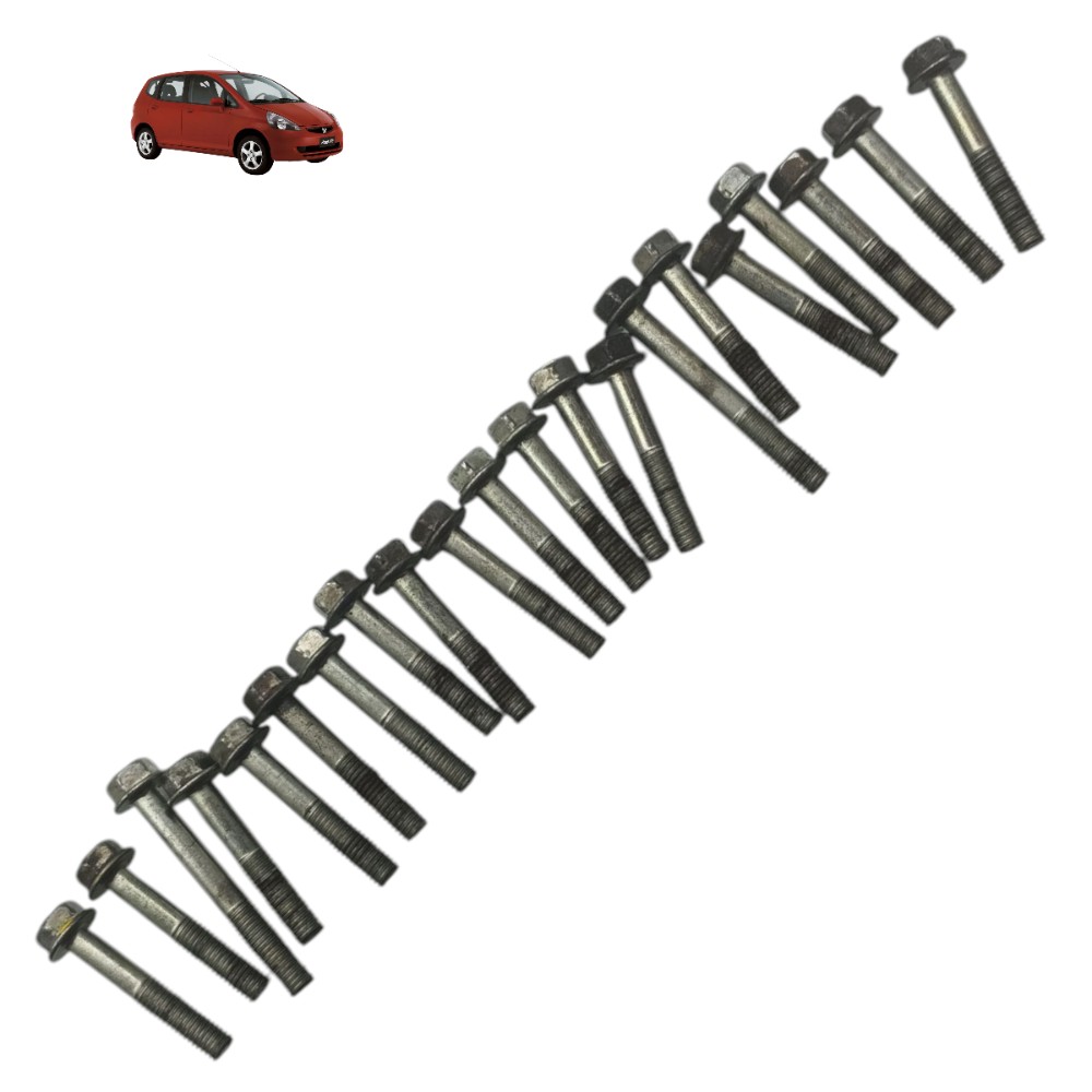 Jogo Parafuso Capa Seca Frontal Câmbio Honda Fit 1.5 Cvt 1