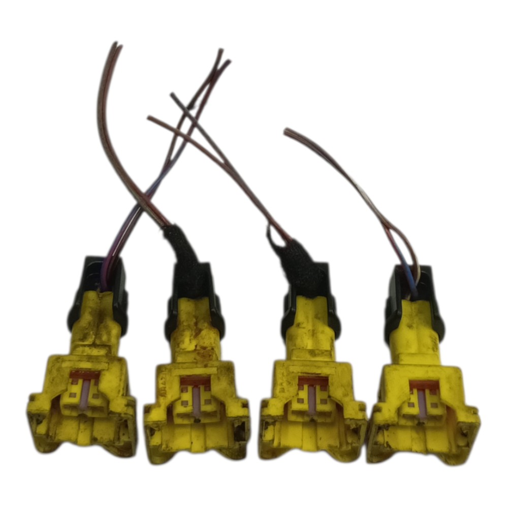 Jogo plug bico injetor gm meriva prisma 1.4 2012 2011 2010 2