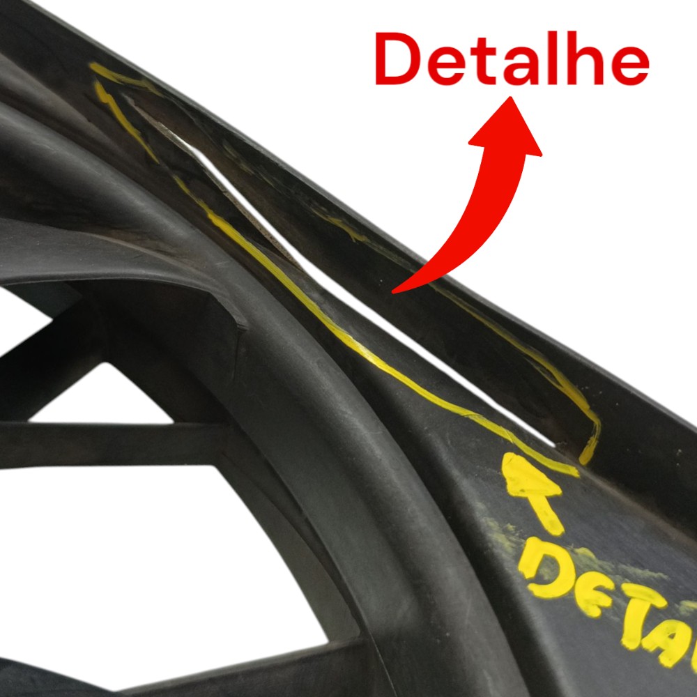 Defletor Ventoinha Mercedes Classe A 160 2004 2003 Detalhe 5